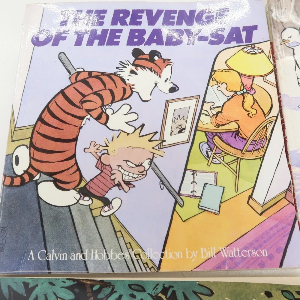 Lot of 4 Calvin and Hobbes Collection By Bill Watterson Paperback Books